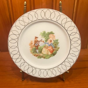 6 Vintage KS Made in Occupied Japan Dishes: Lg, Med & 4 Sm