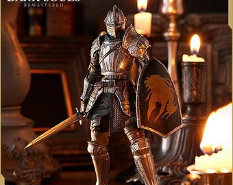 Figuras de armadura de caballero de Dark Souls, figura de acción de Demon's Souls, armadura estriada, modelo de Anime, estatua de Pvc, juguetes, colección de muñecos, regalo