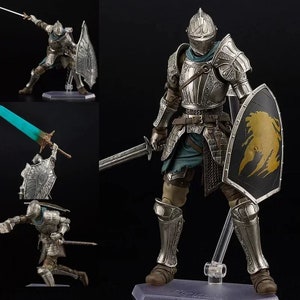 Dark Souls Knight Rüstung Figuren Demon's Souls Actionfigur Geriffelte Rüstung Anime Modell Pvc Statue Spielzeug Puppen Sammlung Geschenk Bild 6