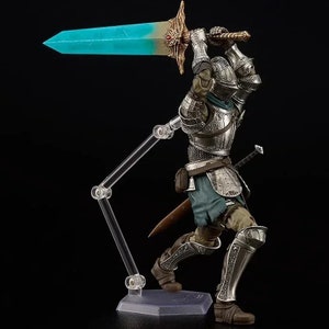 Dark Souls Knight Rüstung Figuren Demon's Souls Actionfigur Geriffelte Rüstung Anime Modell Pvc Statue Spielzeug Puppen Sammlung Geschenk Bild 4