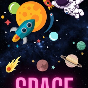 Afiche infantil – ESPACIO