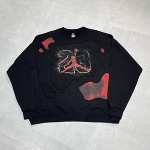 Reworked 1 of 1 Vintage Jordan Crewneck Hoodie