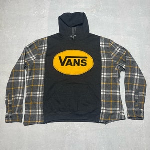 Reworked 1 of 1 Vans Hoodie Flannel