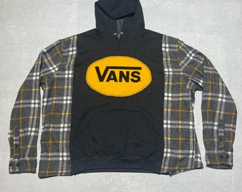 Herwerkt 1 van 1 Vans-hoodyflanel