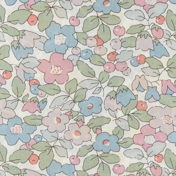 Berry Wiltshire Liberty of London Tana Cotton Lawn Fabric
