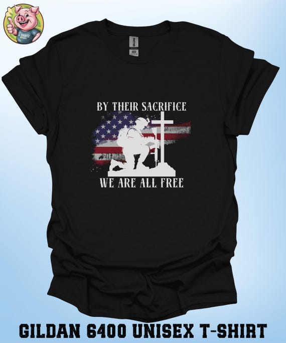 Soldier Memorial Unisex T-Shirt, Military Tribute Tee, Veterans Day Shirt,  Memorial Day Apparel, Patriotic Gift Shirt, Veteran Sweatshirts