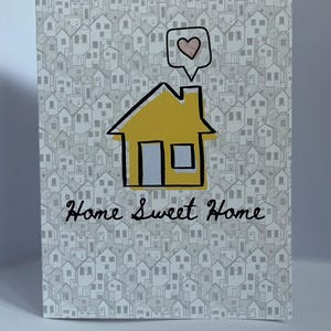 Carte Home Sweet Home - 5 x 7 avec enveloppe