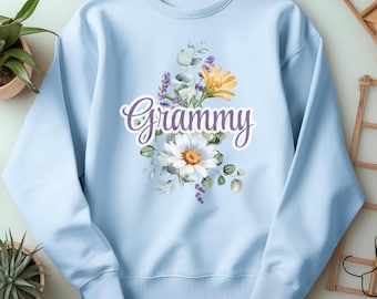 BUNDLE: Grammy Daisy Shirt Design svg png (Granny, Mimi, Gigi, Mamaw, Grandma & Nana) Sweatshirt Birthday Mother's Day Easter Gift