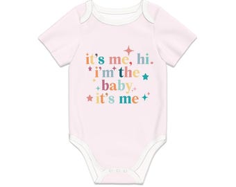 Trendy Print Infant Bodysuit: Soft Polyester Spandex Blend