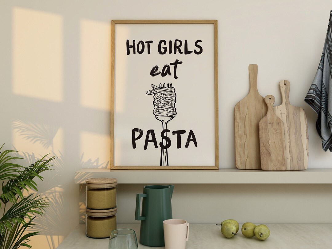 Aesthetic Kitchen Decor | Cool Cute Cooking Art Print Kitchen | Trendy ...