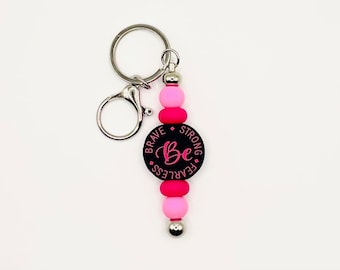 Breast Cancer Awareness Keychain