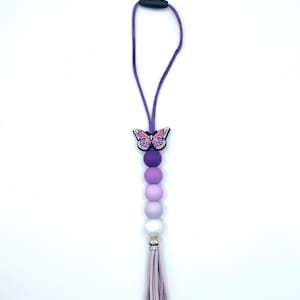 Purple Butterfly Car Hanger