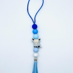 Blue Cow Car Hanger