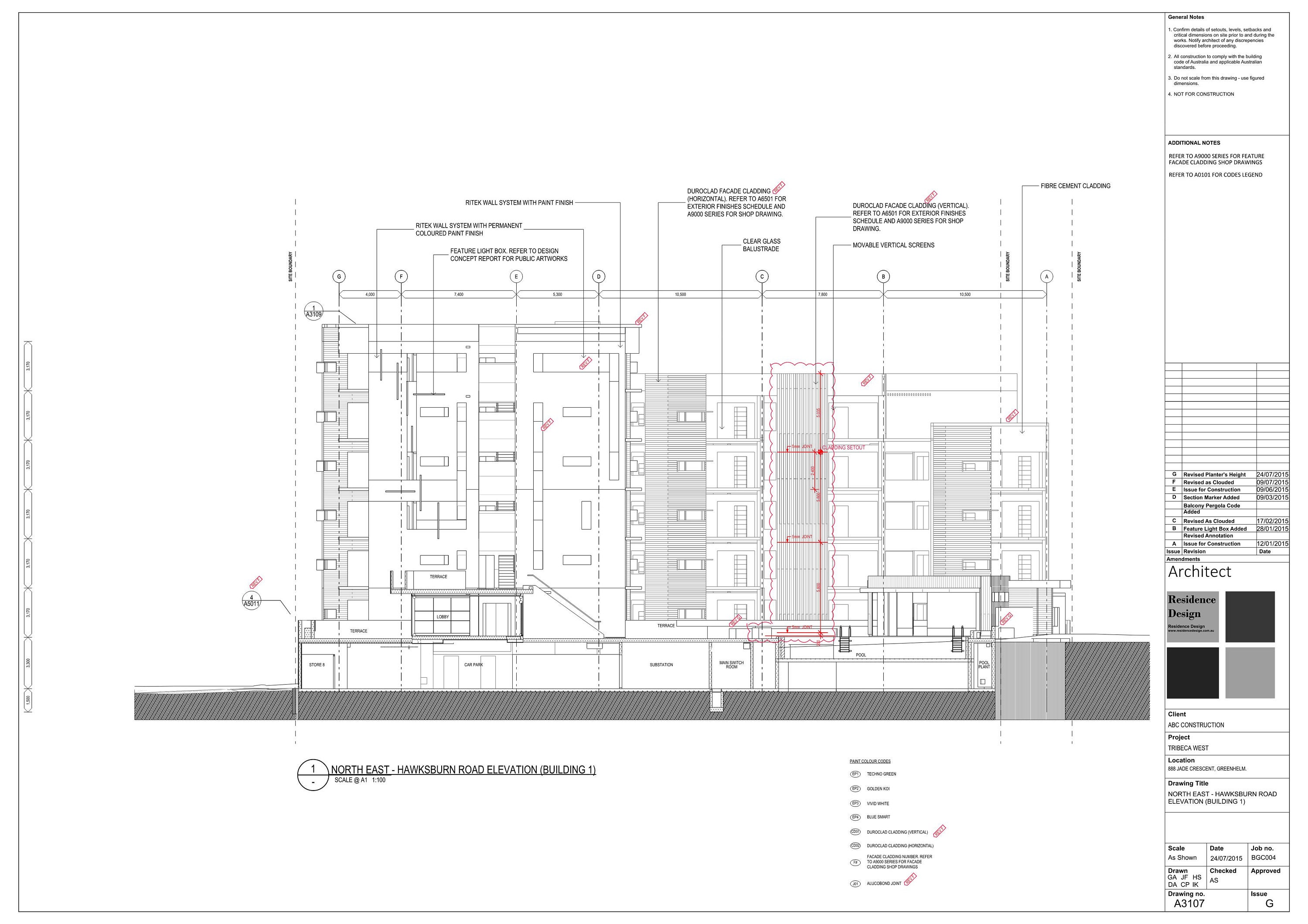 Image showcasing Architectural Apartment Elevation Drawings - Etsy