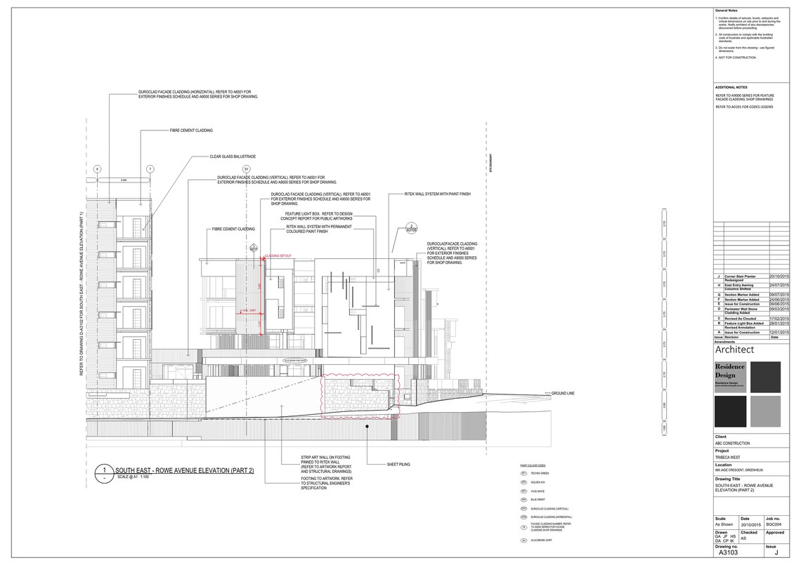 Picture of Architectural Apartment Elevation Drawings - Etsy