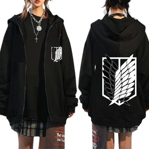 Aot zip up sale