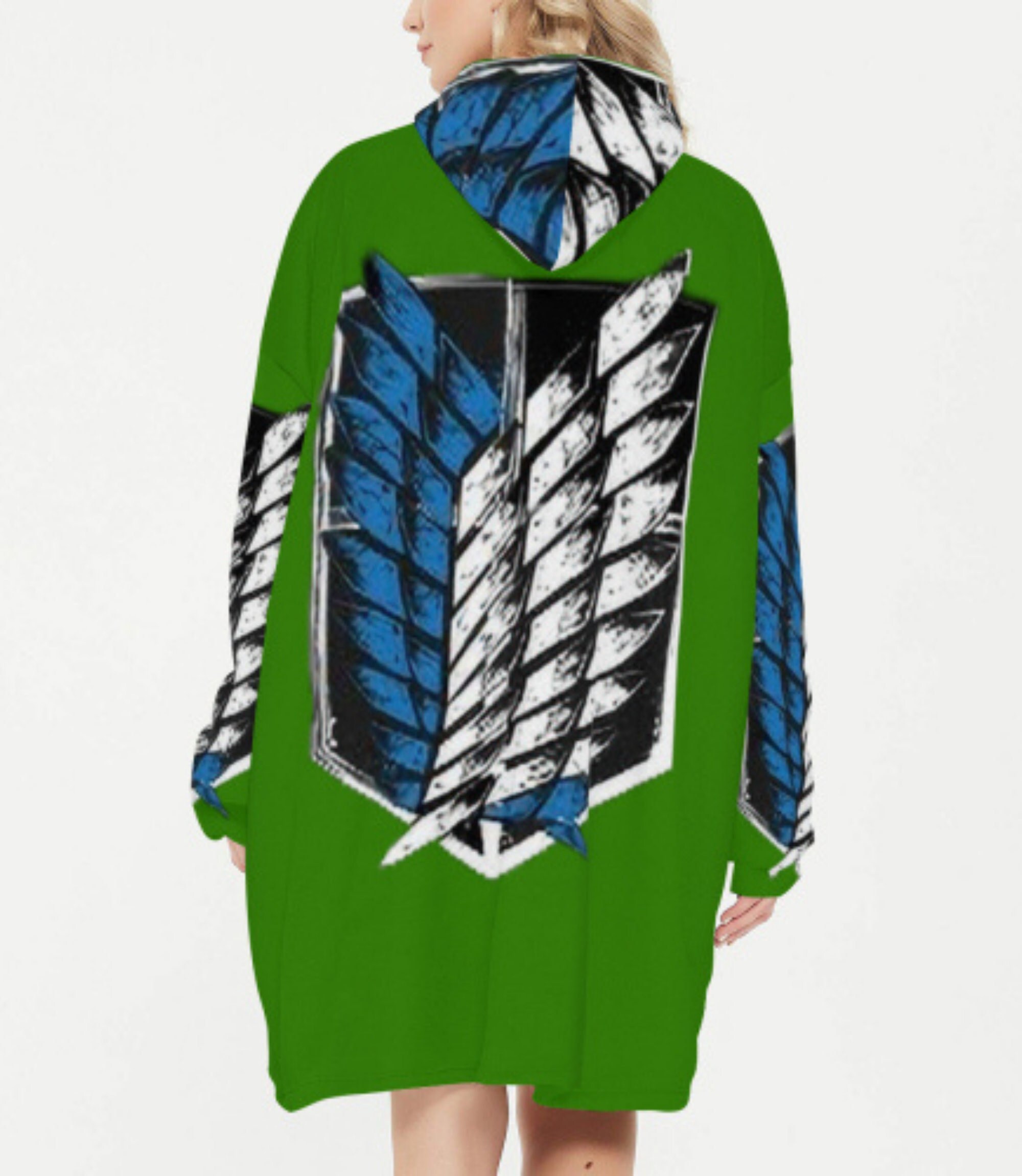 Attack on Titan Cape Blanket Etsy