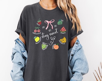 Fruit of the Spirit Christian Shirt FaithShirt Christian Tee Bible Verse Comfort Colors T Shirt Christianity Shirt Godly Tshirt, Godly Gift