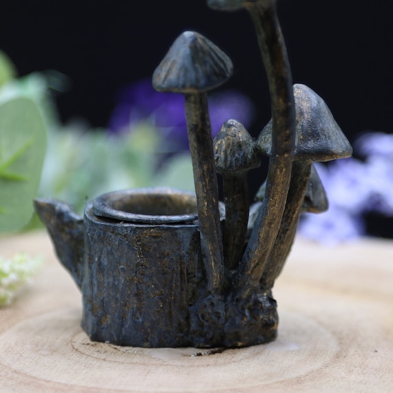Metal Mushroom Candle Holder Metal Mushroom Candle Holder