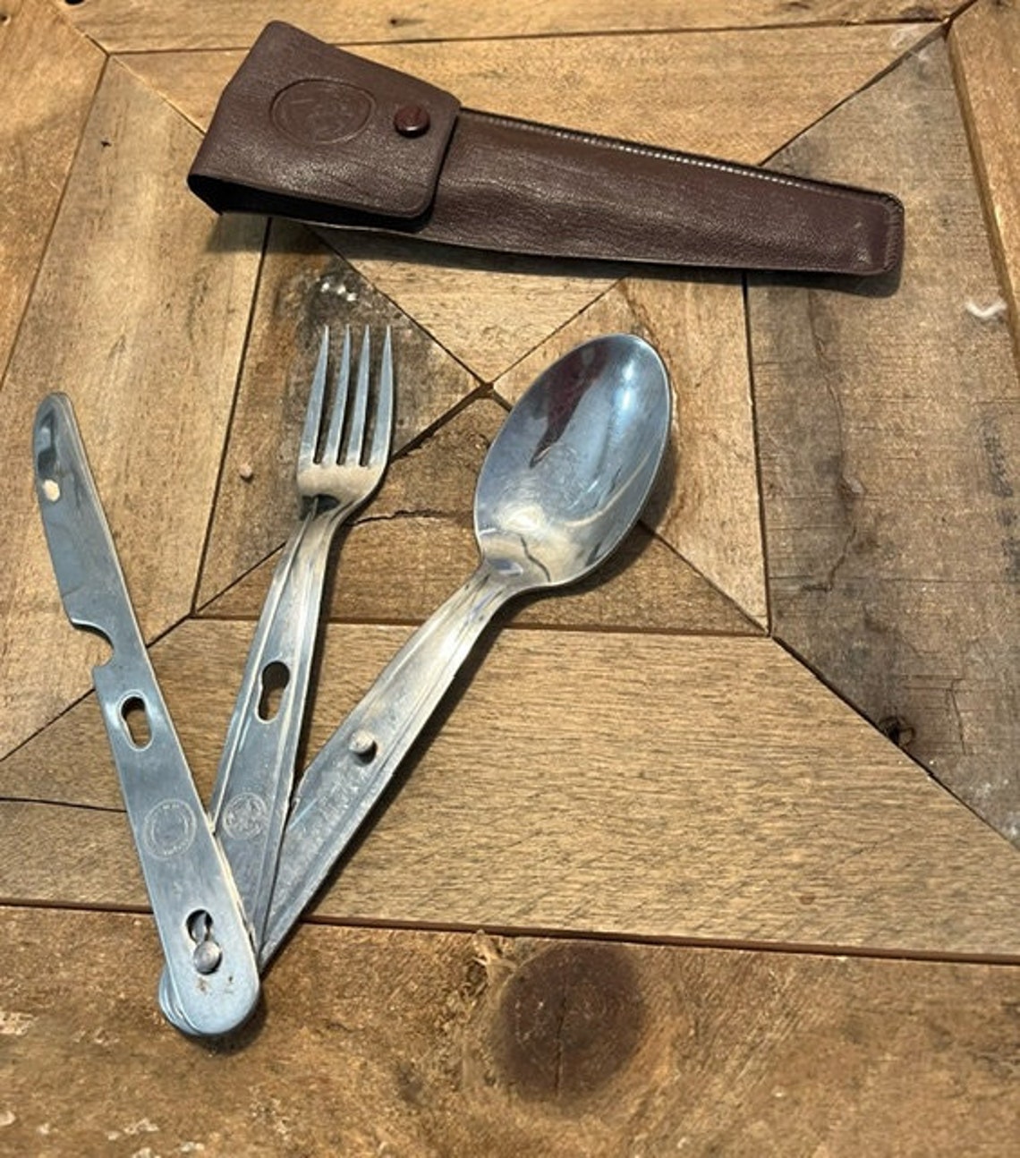 Vintage Boy Scouts of America Official Utensil Set BSA Camping Etsy