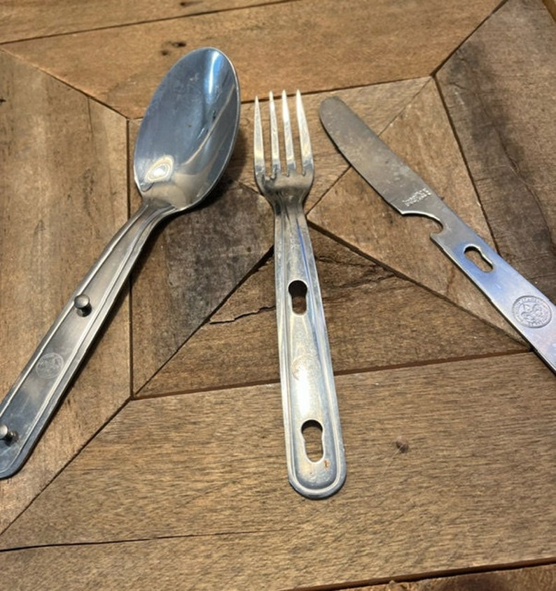 Vintage Boy Scouts of America Official Utensil Set BSA Camping Etsy