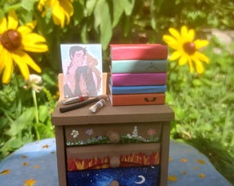 ACOTAR mini dresser inspired by Feyre