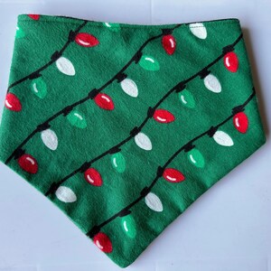String Lights Snap Dog Bandana
