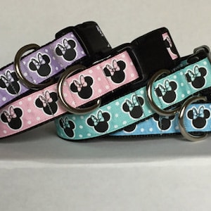 Mouse Heads 1 inch Dog Collar