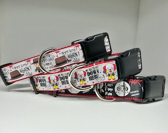Horror 1 inch Dog Collar