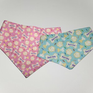 Barkday Snap Dog Bandana