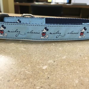 Classic Mouse 1 inch Dog Collar
