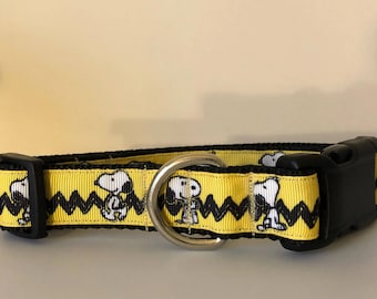Yellow Dog 1 inch Dog Collar