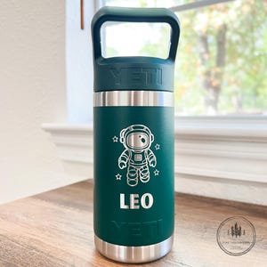 Personalized Kids Custom Yeti Rambler Jr Water Bottle Engraved ...