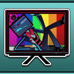 Hazbin Hotel Fanmade Vox TV Porte-clés
