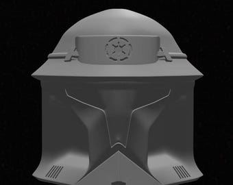 Custom WWI Inspired Clone Trooper Helmet STL Files (1:6 Scale)
