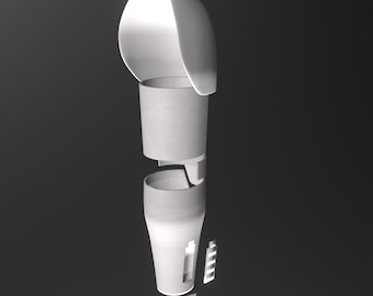Animated Star Wars Phase One Clone Trooper Arm 3D Printable STL