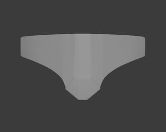 Custom Mandalorian Cod Plate 3D Printable STL