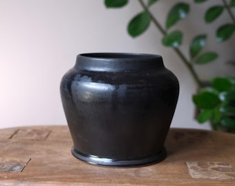 Organic Modern Hand-Thrown Ceramic Vase - Moody