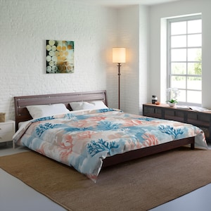Coral Reef Comforter: Coastal Ocean Theme Bedding