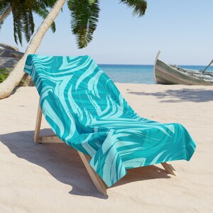 Beach Towel Beach Vibes Towel Tropical Inspired Beach Towel Soft Beach Towel Lush Beach Towel Beach Towels Summer Beach Towel Etsy