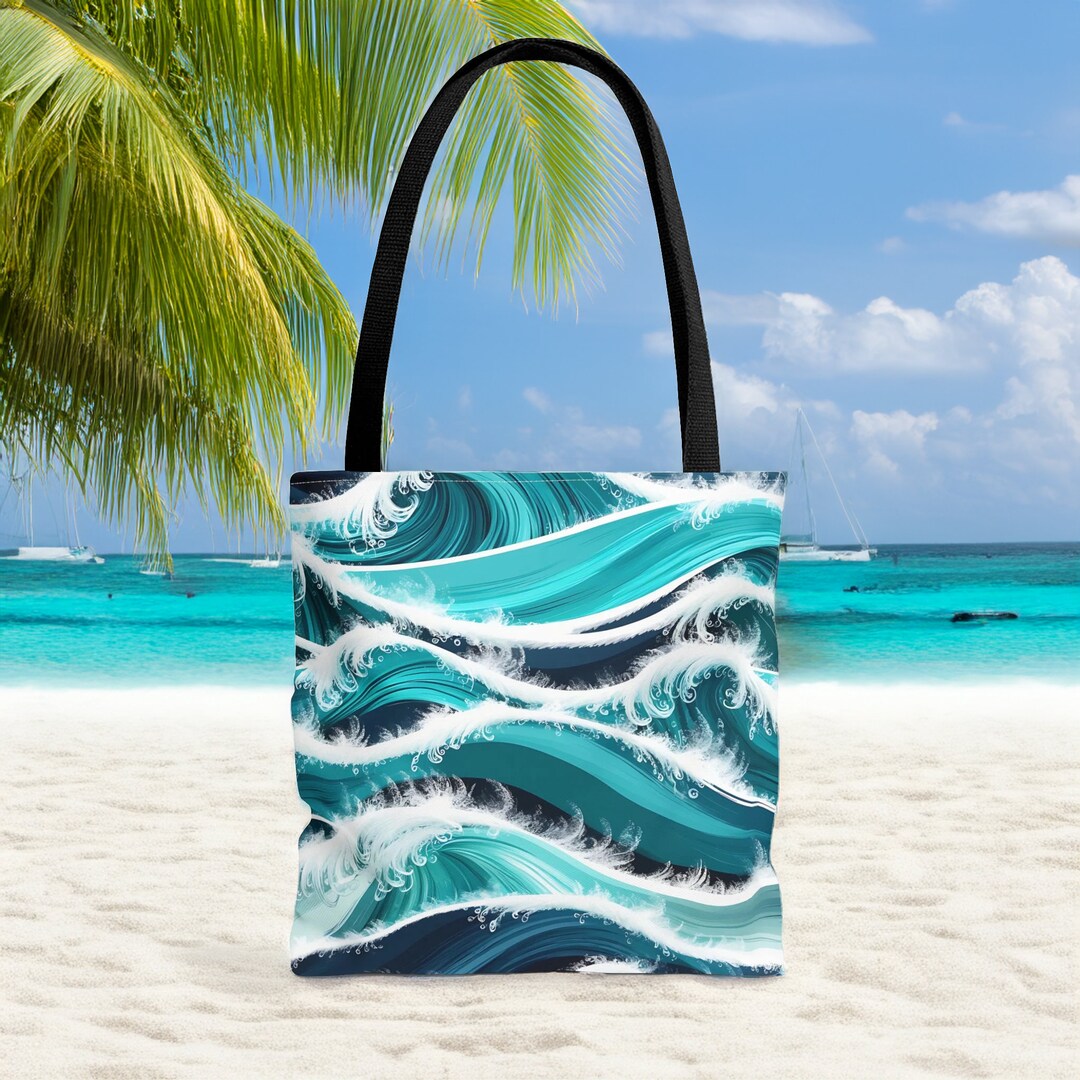Beach Heaven Beaded Tote main image 0