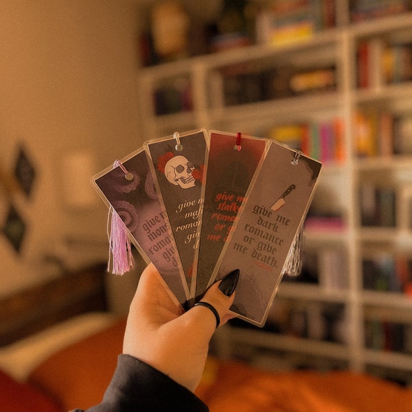 Give Me Dark Romance Bookmarks