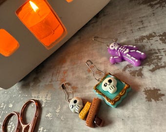 Halloween Stitch Markers and notions