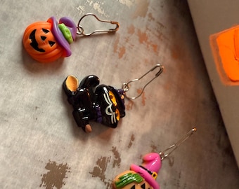 Halloween Stitch Markers and notions