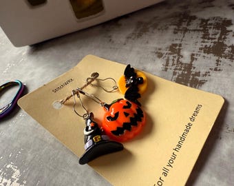 Halloween Stitch Markers and notions