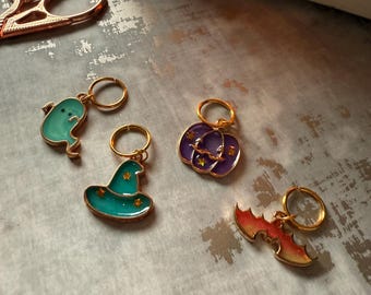 Halloween Stitch Markers and notions