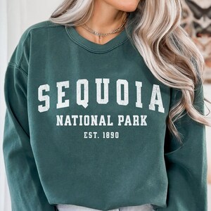 Sequoia National Park Sweatshirt Comfort Colors Granola Girl California Shirt Protect Our Parks Giant Forest Sequoia Sweatshirt Sequoia Tree