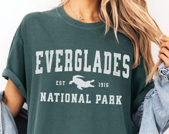 Everglades National Park Shirt Comfort Colors Granola Girl Everglades Shirt Florida Vacation Gifts Protect Our Parks Florida Adventure Shirt