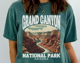Grand Canyon National Park Shirt Comfort Colors Grand Canyon Shirt Granola Girl Arizona Shirt Travel Gifts Canyon Shirt Desert Hiking Shirt