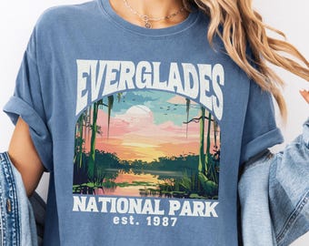 Everglades National Park Shirt Comfort Colors Granola Girl Everglades Shirt Florida Vacation Gifts Protect Our Parks Florida Adventure Shirt